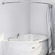 Карниз для ванны Radomir Алари/Астория/Альбена 168x120 1-12-2-0-0-218 Хром