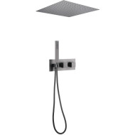 Душевая система Abber Daheim AF8255NG с термостатом Никель Душевая система Abber Daheim AF8255NG с термостатом Никель