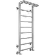 Водяной полотенцесушитель Terminus Контур П9 400х1000 4670078529732 с полкой Хром, нижнее подключение, G 1/2" ВР, с угловым соединением Водяной полотенцесушитель Terminus Контур П9 400х1000 4670078529732 с полкой Хром, нижнее подключение, G 1/2" ВР, с угловым соединением