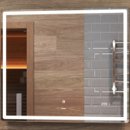 Зеркало Vigo Geometry Comfort 80 z.GEO.80.Comfort с подсветкой с сенсорным выключателем