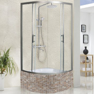 Душевой уголок WeltWasser WW500 С 80х80 10000004082 профиль Хром матовый стекло прозрачное Душевой уголок WeltWasser WW500 С 80х80 10000004082 профиль Хром матовый стекло прозрачное