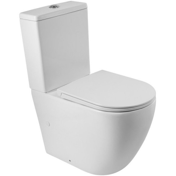 Унитаз компакт BelBagno Sfera-R BB2141CPR без бачка и сиденья Унитаз компакт BelBagno Sfera-R BB2141CPR без бачка и сиденья