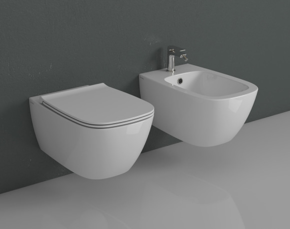 Биде Globo Genesis GNS09.BI*1 подвесное Белое Биде Globo Genesis GNS09.BI*1 подвесное Белое