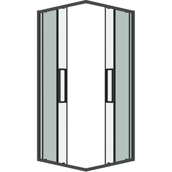 Душевой уголок Grossman Cosmo 100х100 300.K33.02.1010.42.00 профиль Графит сатин стекло прозрачное Душевой уголок Grossman Cosmo 100х100 300.K33.02.1010.42.00 профиль Графит сатин стекло прозрачное