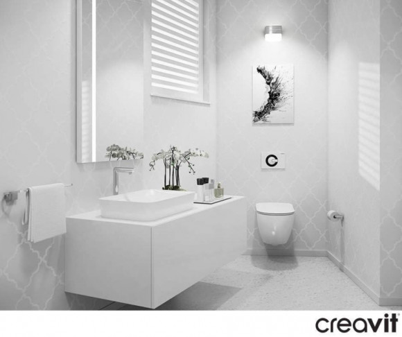 Унитаз биде Creavit Free FE320-00CB00E-0000 подвесной Белый без сиденья