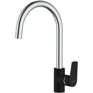 Смеситель для кухни Damixa RedBlu 790720000 Черный Хром