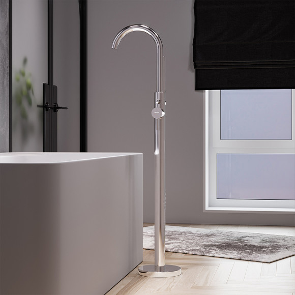 Смеситель для ванны Damixa Scandinavian Pure 365000000 Хром