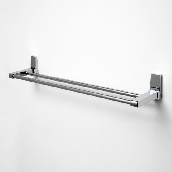 Полотенцедержатель WasserKRAFT Lopau K-6040 двойной Хром Полотенцедержатель WasserKRAFT Lopau K-6040 двойной Хром