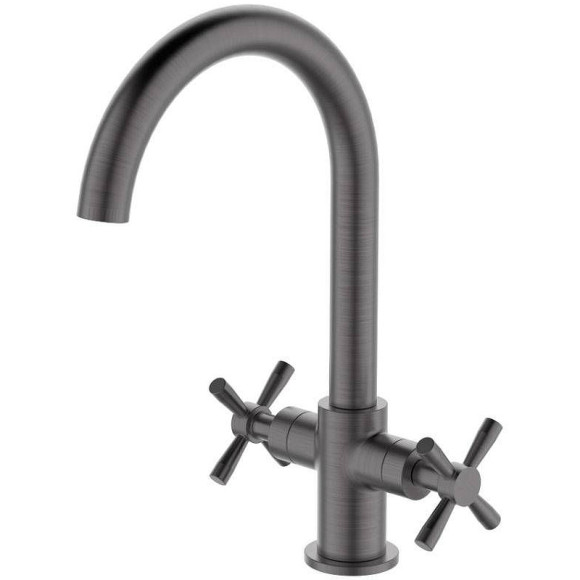 Комплект смесителей Orange Mia M34-381gr Графит