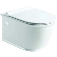 Унитаз SantiLine SL-5009 подвесной Белый с сиденьем Микролифт