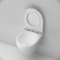 Унитаз AM.PM Spirit V2.0 FlashClean C701700MWSC подвесной Белый матовый с сиденьем микролифт Унитаз AM.PM Spirit V2.0 FlashClean C701700MWSC подвесной Белый матовый с сиденьем микролифт