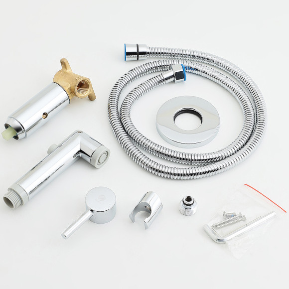 Гигиенический душ со смесителем Orange Karl M05-888cr Хром