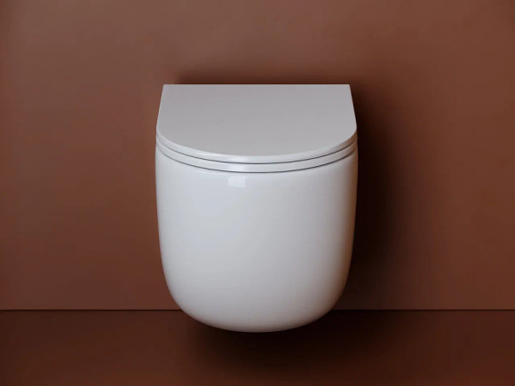 Унитаз Ceramicanova UP Rimless CN4007 подвесной Белый с сиденьем Микролифт Унитаз Ceramicanova UP Rimless CN4007 подвесной Белый с сиденьем Микролифт