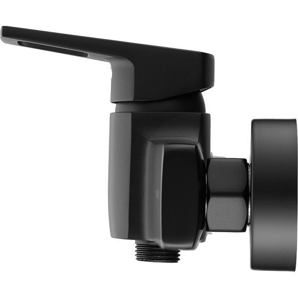 Смеситель для душа Swedbe Kronos 2020B Черный матовый Смеситель для душа Swedbe Kronos 2020B Черный матовый