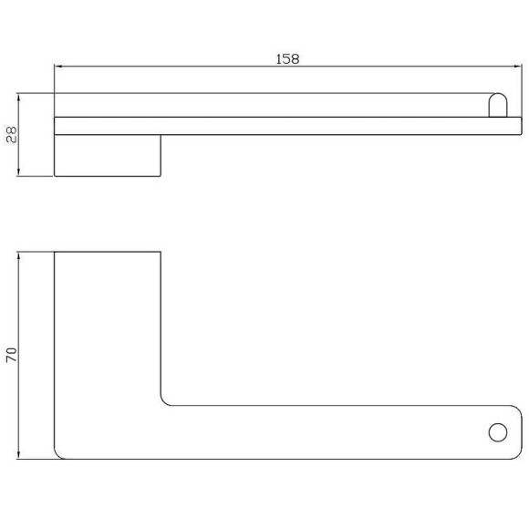 Держатель туалетной бумаги Rav Slezak Nil NLA0401 Хром Держатель туалетной бумаги Rav Slezak Nil NLA0401 Хром