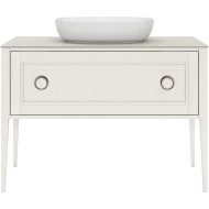 Тумба под раковину Kerama Marazzi Plaza Classic Neo 120 PL.CN.120.1+1\WHT.M Белая матовая