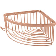 Полка корзина Rav Slezak Colorado COA0801ZRL угловая Розовая золотистая глянцевая