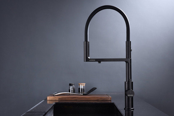 Смеситель для кухни Paulmark Tornado To213402-401 Антрацит