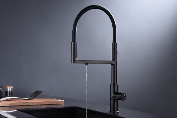 Смеситель для кухни Paulmark Tornado To213402-401 Антрацит