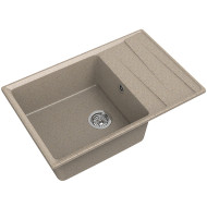 Кухонная мойка GranFest Level GF-LV-760L Песочная Кухонная мойка GranFest Level GF-LV-760L Песочная