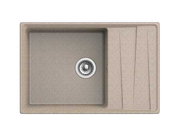 Кухонная мойка GranFest Level GF-LV-760L Песочная