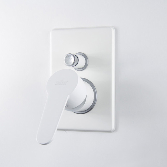 Смеситель для душа Webert Sax Evolution SE860101740 Белый матовый