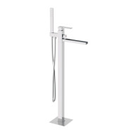 Смеситель для ванны Remer Qubica Cascata QC08 Хром Смеситель для ванны Remer Qubica Cascata QC08 Хром