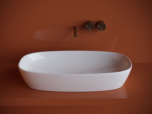 Раковина-чаша Ceramicanova Element 70 CN5040 Белая Раковина-чаша Ceramicanova Element 70 CN5040 Белая