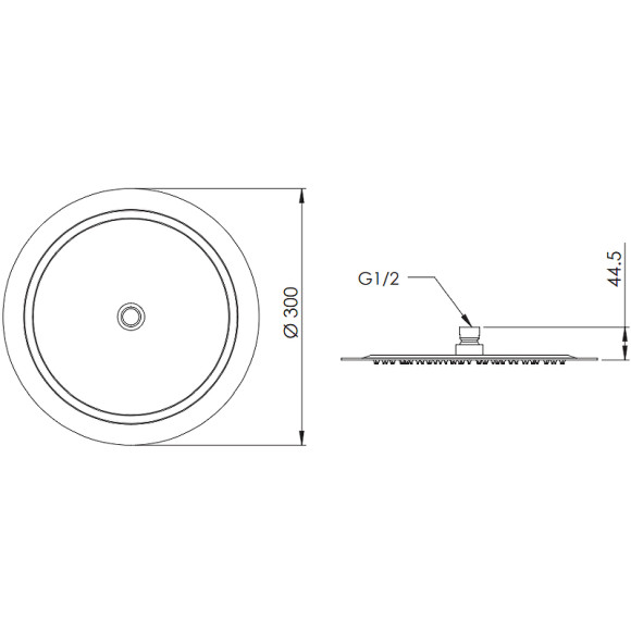 Верхний душ Remer SS357UFM30X Нержавеющая сталь Верхний душ Remer SS357UFM30X Нержавеющая сталь