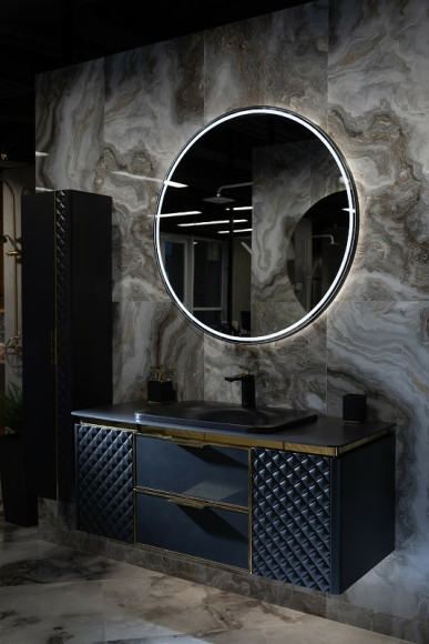 Зеркало Boheme Armadi Art Rombo 100 545-100-B с подсветкой с сенсорным выключателем