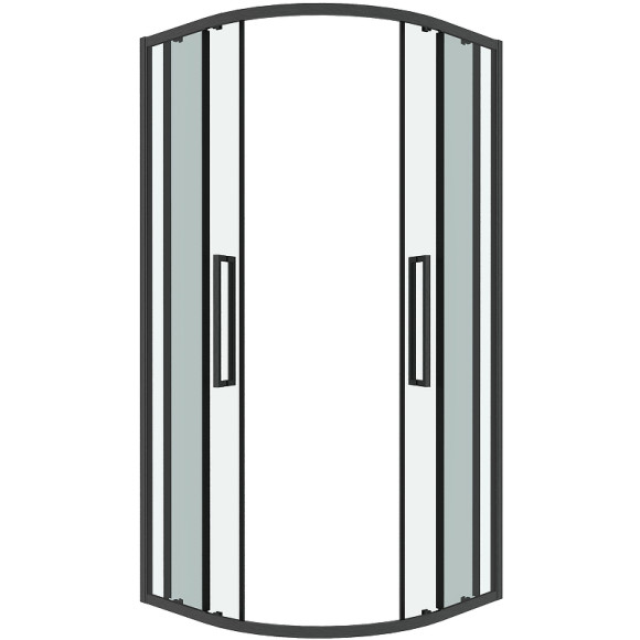 Душевой уголок Grossman Cosmo 100х100 301.K33.02.1010.42.00 профиль Графит сатин стекло прозрачное Душевой уголок Grossman Cosmo 100х100 301.K33.02.1010.42.00 профиль Графит сатин стекло прозрачное