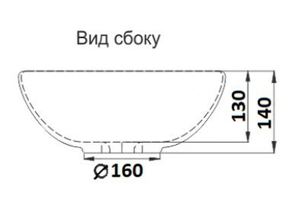 Раковина-чаша CeramaLux 41 104MC-1 Капучино Раковина-чаша CeramaLux 41 104MC-1 Капучино