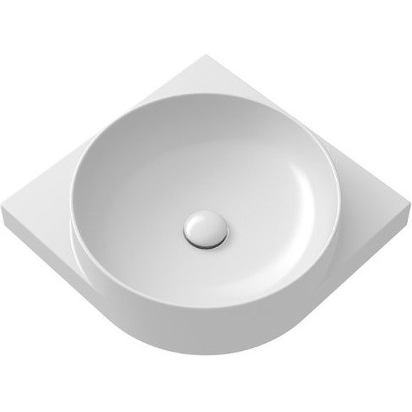 Раковина Ravak Yard 45 C XJX01245000 угловая Белая Раковина Ravak Yard 45 C XJX01245000 угловая Белая