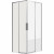 Душевой уголок Grossman Fly 90х90 GR-9090Fl профиль Хром стекло прозрачное