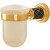 Стакан для зубных щеток Boheme Murano 10904-B-G Золото Черный
