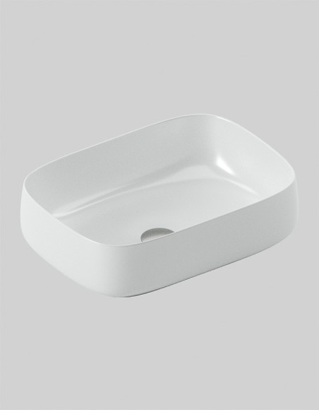 Раковина-чаша Artceram Cognac Quadro 56 COL009 01 00 Белая Раковина-чаша Artceram Cognac Quadro 56 COL009 01 00 Белая