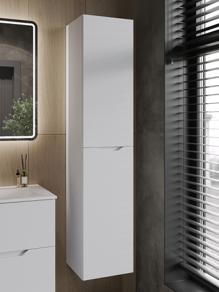 Шкаф пенал Orange Line 35 Li-35Puw подвесной Белый матовый Шкаф пенал Orange Line 35 Li-35Puw подвесной Белый матовый