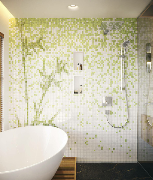 Смеситель для душа Hansgrohe ShowerSelect 15763000 с термостатом Хром