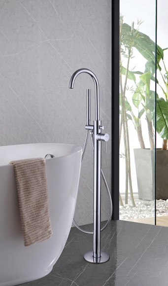 Смеситель для ванны Abber Wasser Kreis AF8115 Хром Смеситель для ванны Abber Wasser Kreis AF8115 Хром