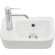 Раковина AQUAme 38 L AQM5006L Белая глянцевая Раковина AQUAme 38 L AQM5006L Белая глянцевая