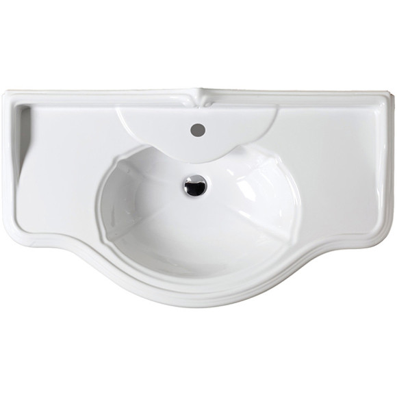 Раковина Azzurra Jubilaeum 110 JULP1106200MBI (JUB200/110 bi))*1 Белая Раковина Azzurra Jubilaeum 110 JULP1106200MBI (JUB200/110 bi))*1 Белая