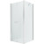 Душевой уголок New Trendy New Soleo Chrome 90x80 D-0145A/D-0091B профиль Хром стекло прозрачное