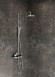 Душевая система Ravak Termo 300 TE 094.02/150 X070162 с термостатом Хром Черная Душевая система Ravak Termo 300 TE 094.02/150 X070162 с термостатом Хром Черная