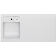 Раковина AM.PM X-Joy 100 L M85AWPL1001WG с местом под стиральную машину Белая