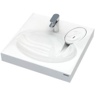 Раковина Paulmark Mond 60 PM720431 на стиральную машину Белая