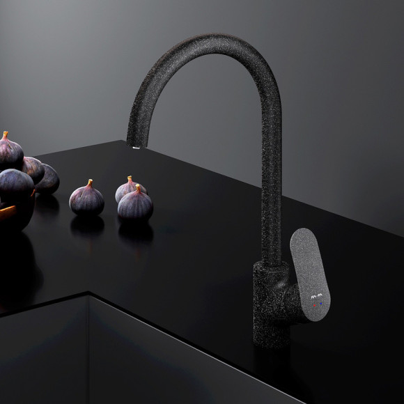 Смеситель для кухни AM.PM Like F8007722 Черный