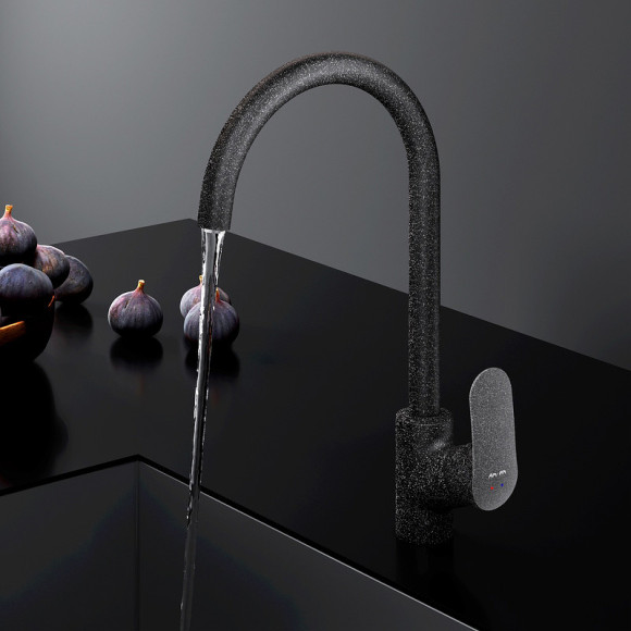 Смеситель для кухни AM.PM Like F8007722 Черный