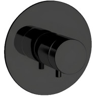 Смеситель для душа Remer Elegance NT30NO с термостатом Черный матовый