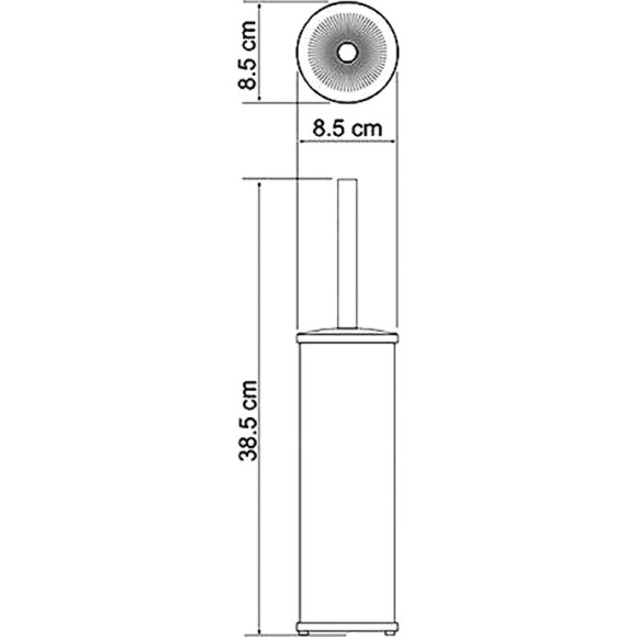 Ершик для унитаза WasserKRAFT K-1027W Белый Ершик для унитаза WasserKRAFT K-1027W Белый