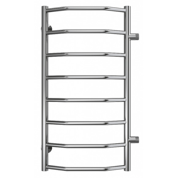 Водяной полотенцесушитель Terminus Виктория П8 400х800 бп500 4670078530097 Хром, боковое подключение, G 1" НР